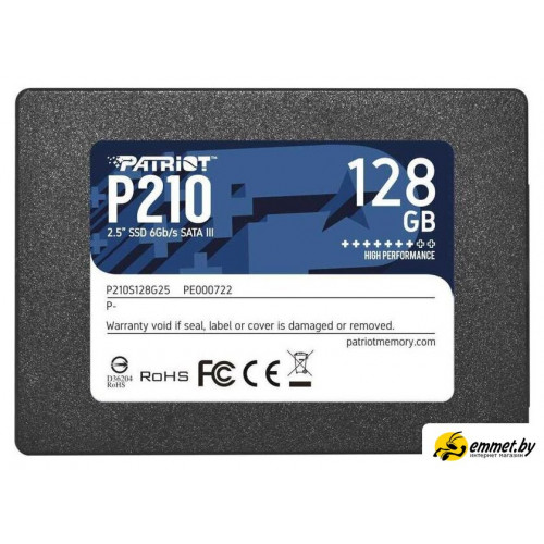 SSD Patriot P210 128GB P210S128G25