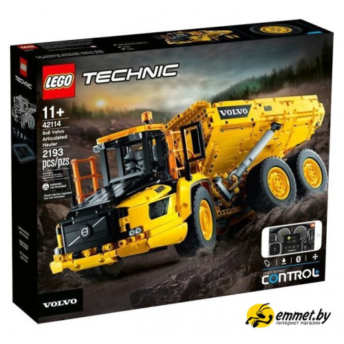 Конструктор LEGO Technic 42114 Самосвал Volvo 6х6