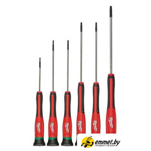 Набор отверток прецизионных Milwaukee 4932471870 (6 предметов)