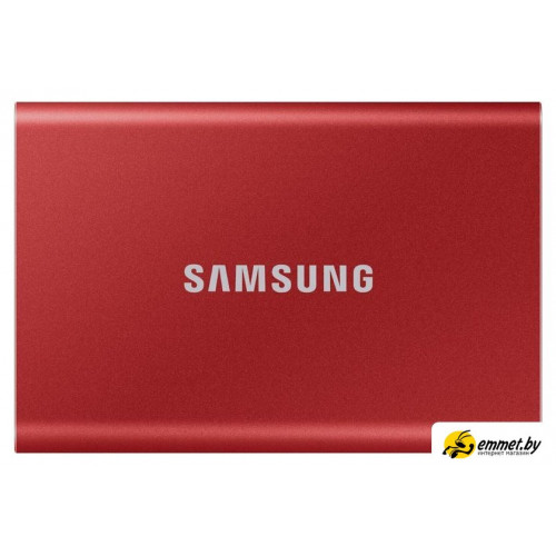 Внешний накопитель Samsung T7 2TB (красный)