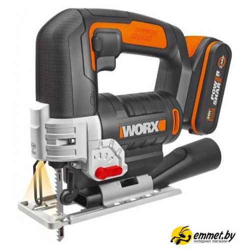 Электролобзик Worx WX543 (1 с-им АКБ)