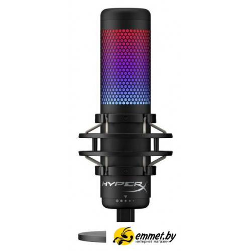 Проводной микрофон HyperX QuadCast S (черный)