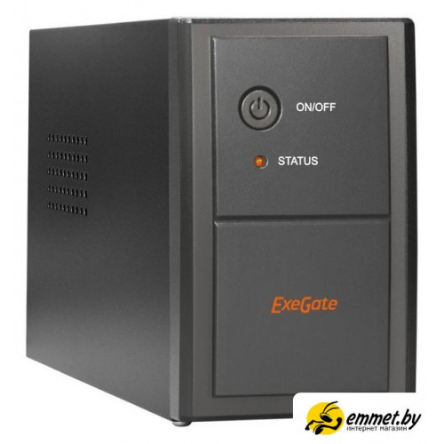 Источник бесперебойного питания ExeGate BNB-650.LED.AVR.EURO EP276528RUS