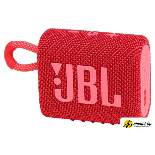 Беспроводная колонка JBL Go 3 (красный)