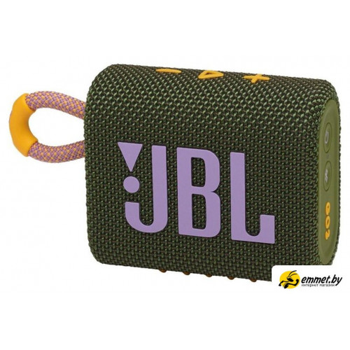 Беспроводная колонка JBL Go 3 (зеленый)