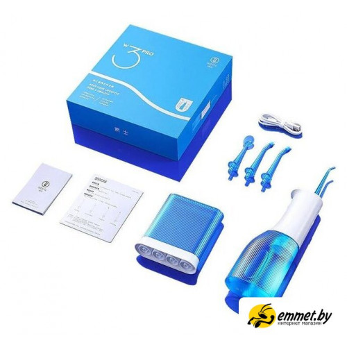 Ирригатор Soocas W3 Pro (с футляром, синий)