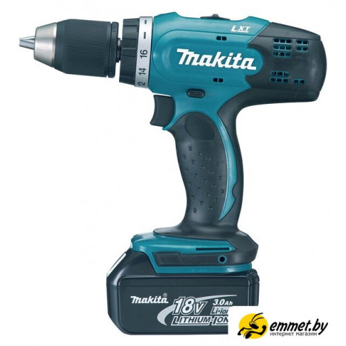 Дрель-шуруповерт Makita DDF453RFE (с 2-мя АКБ, кейс)