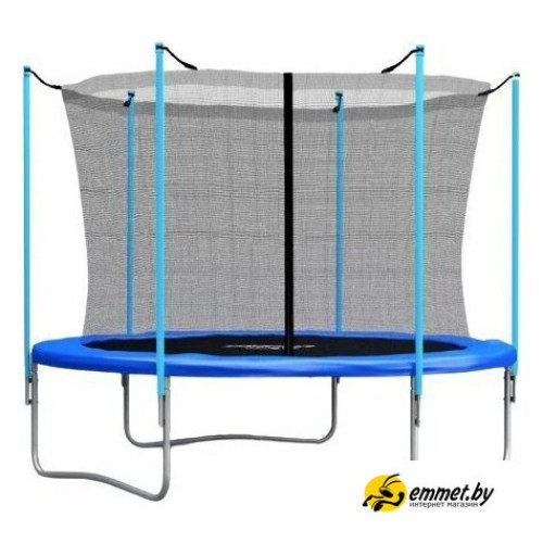 Батут Atlas Sport 183 см - 6ft (внутренняя сетка, синий)