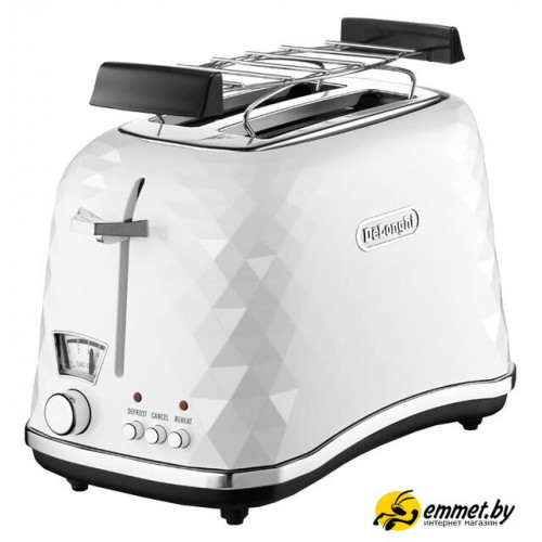 Тостер DeLonghi Brillante CTJ 2103.W