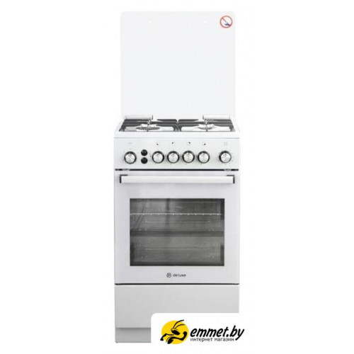 Кухонная плита De luxe 5040.40Г (КР) Ч/Р-012