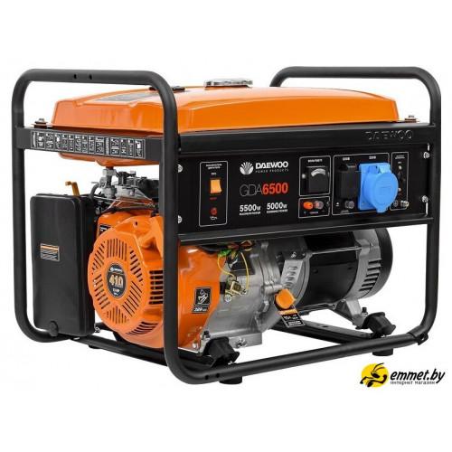 Бензиновый генератор Daewoo Power GDA 6500