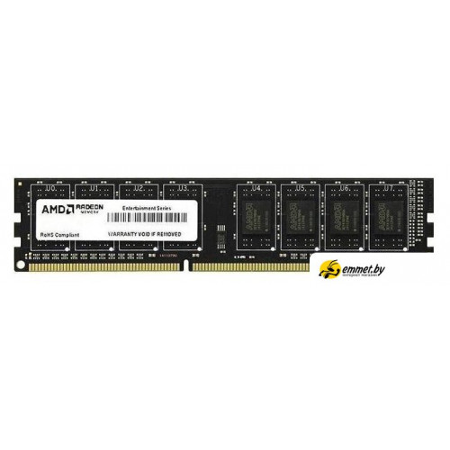 Оперативная память AMD Radeon R5 Entertainment 8GB DDR3 PC3-12800 R538G1601U2SL-U
