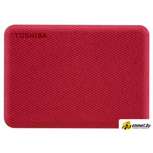 Внешний накопитель Toshiba Canvio Advance 1TB HDTCA10ER3AA (красный)