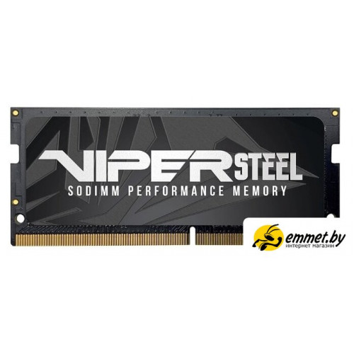Оперативная память Patriot Viper Steel 16GB DDR4 SODIMM PC4-19200 PVS416G240C5S