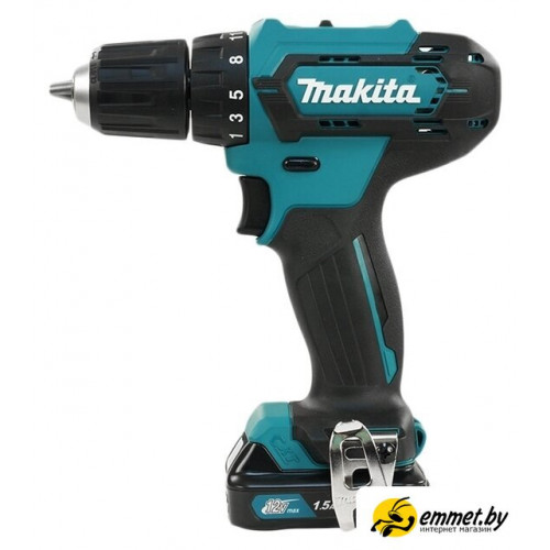 Дрель-шуруповерт Makita DF333DYX14 (с 2-мя АКБ, кейс +набор оснастки)