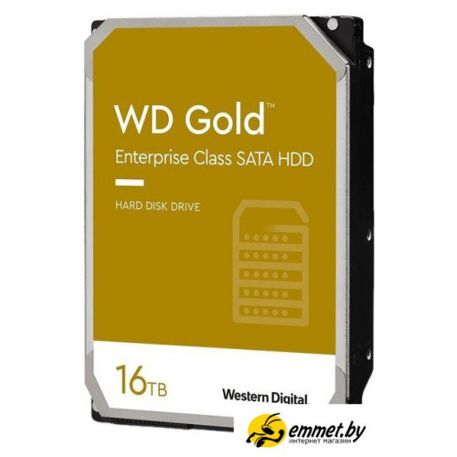 Жесткий диск WD Gold 16TB WD161KRYZ