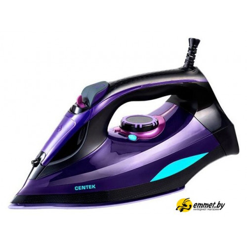 Утюг CENTEK CT-2361 (черный/фиолетовый)