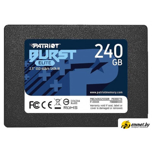 SSD Patriot Burst Elite 240GB PBE240GS25SSDR