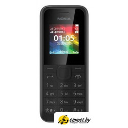 Кнопочный телефон Nokia 105 Dual SIM Black