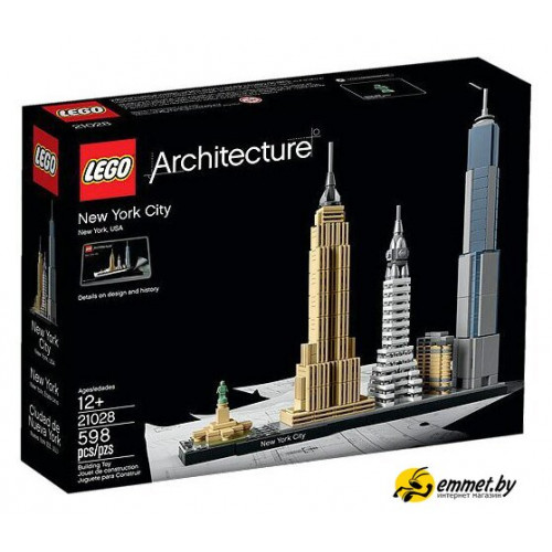 Конструктор LEGO Architecture 21028 Нью-Йорк (New York City)