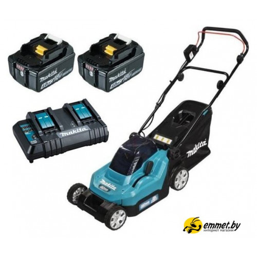 Газонокосилка Makita DLM382CM2 (с 2-мя АКБ)