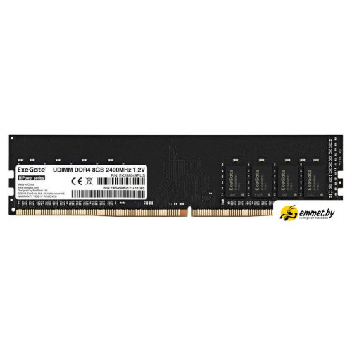 Оперативная память ExeGate HiPower 8GB DDR4 PC4-19200 EX288049RUS