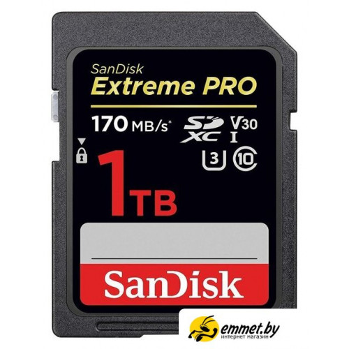 Карта памяти SanDisk Extreme PRO SDXC SDSDXXY-1T00-GN4IN 1TB