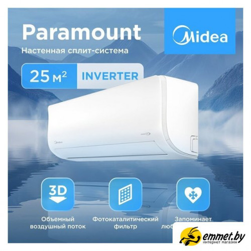 Кондиционер Midea Paramount Inverter MSAG1-09N8C2S-I/MSAG1-09N8C2S-O