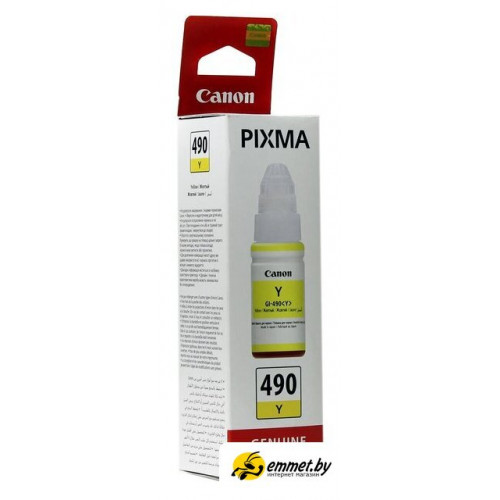 Чернила Canon GI-490Y [0666C001]