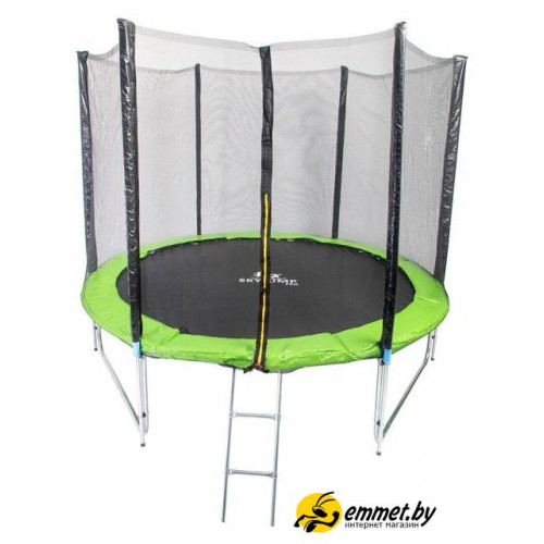 Батут Skyjump Pro 252 см - 8ft (с внешней сеткой и лестницей)
