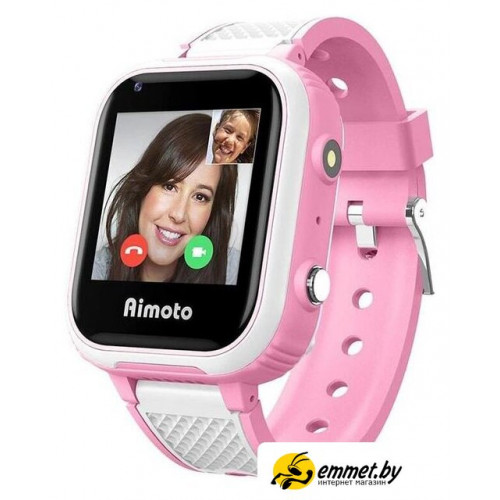 Детские умные часы Aimoto Indigo (белый/розовый)