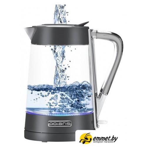 Электрический чайник Polaris PWK 1715CGL Water Way Pro (графит)