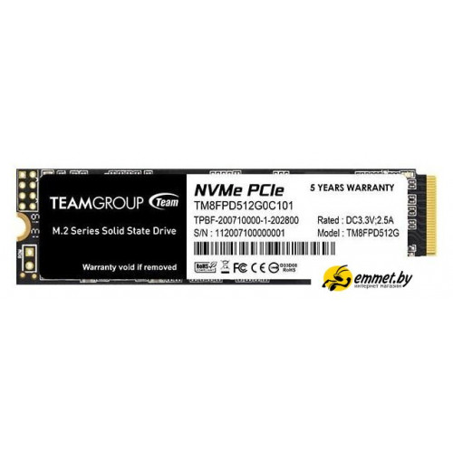 SSD Team MP33 PRO 512GB TM8FPD512G0C101