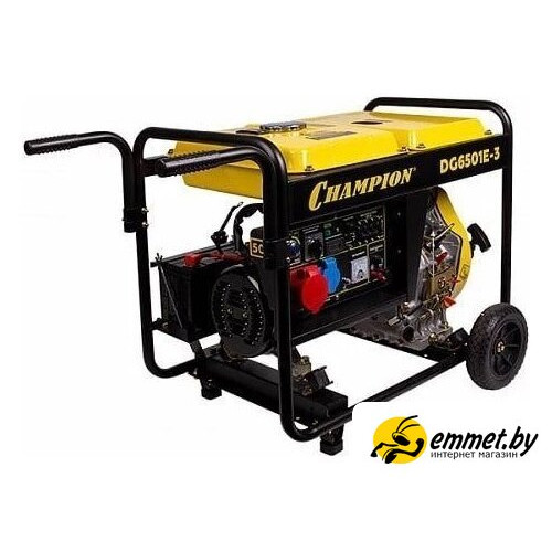 Дизельный генератор Champion DG6501E-3