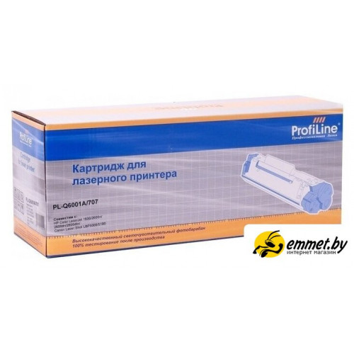 Картридж ProfiLine PL-Q6001A/707-C (аналог HP Q6001A, Canon Cartrige 707C)