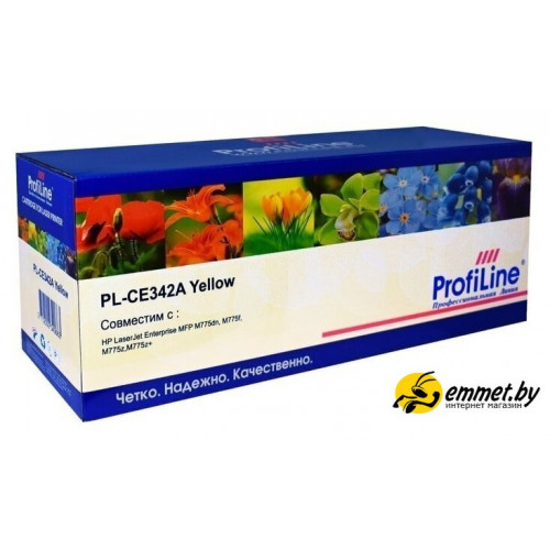Картридж ProfiLine PL-CE342A-Y (аналог HP CE342A)