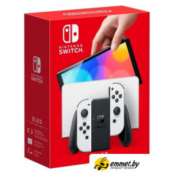 Игровая приставка Nintendo Switch OLED (белый)
