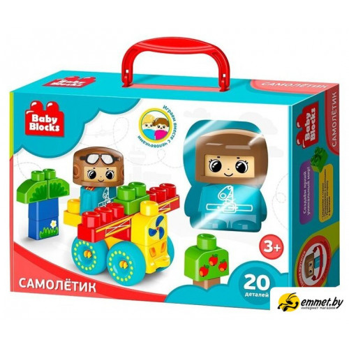 Конструктор Десятое королевство Baby Blocks 03911 Самолетик