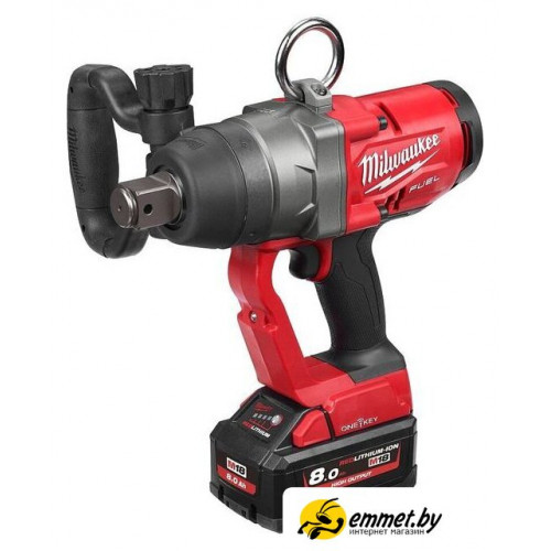 Гайковерт Milwaukee M18 ONEFHIWF1-802X ONE-KEY 4933459733 (с 2-мя АКБ, кейс)