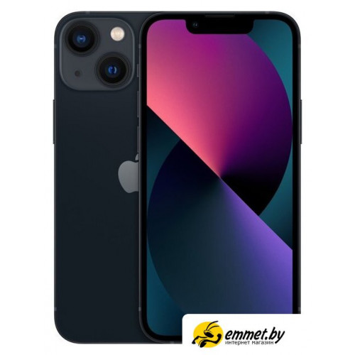 Телефон Apple iPhone 13 mini 256GB (темная ночь)