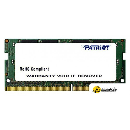 Оперативная память Patriot Signature Line 32GB DDR4 SODIMM PC4-21300 PSD432G26662S