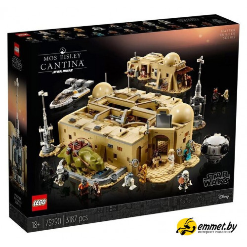 Конструктор LEGO Star Wars 75290 Кантина Мос-Эйсли