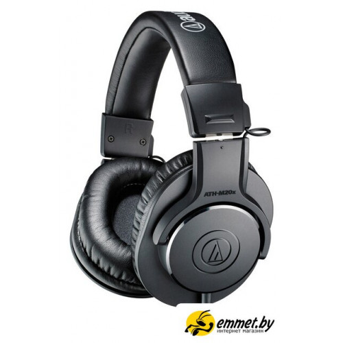 Наушники Audio-Technica ATH-M20x (черный)
