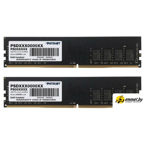 Оперативная память Patriot Signature Line 2x8GB DDR4 PC4-25600 PSD416G3200K