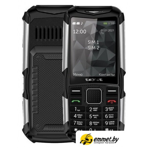 Кнопочный телефон TeXet TM-D314 (черный)