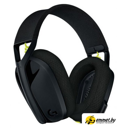 Наушники Logitech G435 Lightspeed (черный/неоновый желтый)
