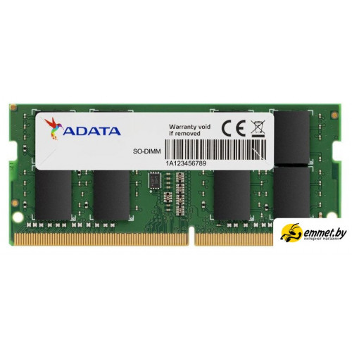 Оперативная память ADATA Premier 16GB DDR4 SODIMM PC4-21300 AD4S266616G19-SGN
