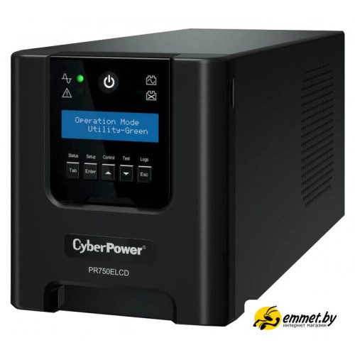 Источник бесперебойного питания CyberPower Professional Tower PR750ELCD