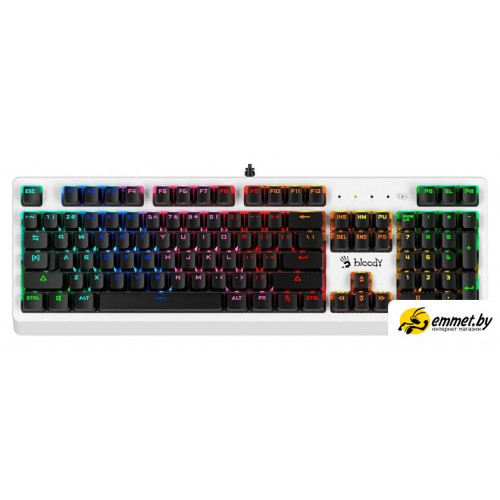 Клавиатура A4Tech Bloody B810RC (белый)