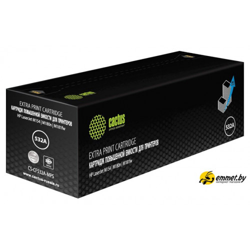 Картридж CACTUS CS-CF532A-MPS (аналог HP 205A CF532A)